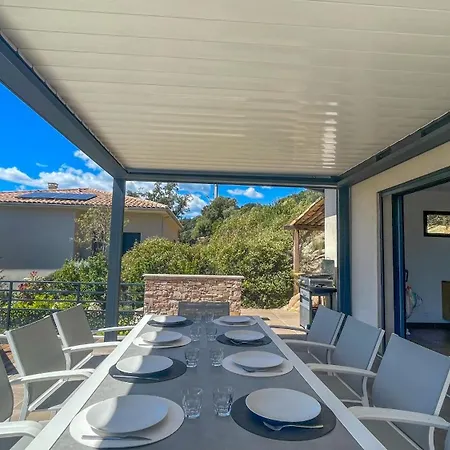 Tres Belle Neuve Vue Avec Piscine Chauffee * סנט-לוסידה פורטו-וקיו