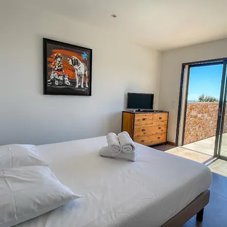 Tres Belle Neuve Vue Avec Piscine Chauffee וילה סנט-לוסידה פורטו-וקיו